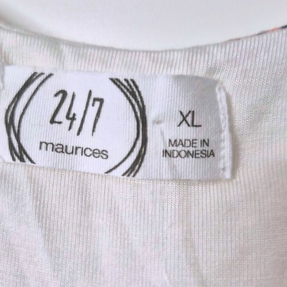 NWT‎ Maurices 24/7 Dress WomensXL SleevelessFloral CoralPink CasualComfy  Bundle - Picture 11 of 15